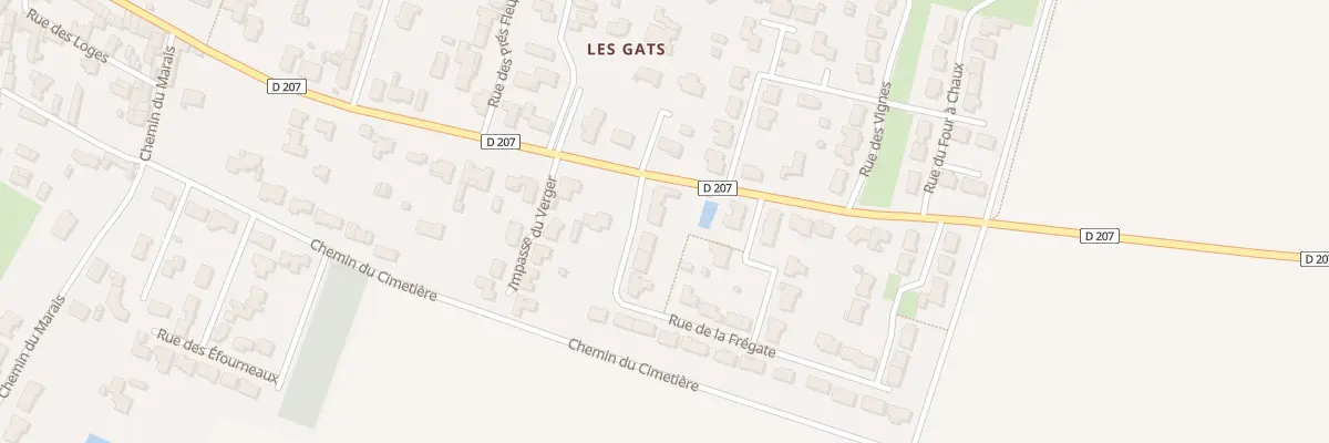 Plan du 2 Rue des Coquelicots à Nuaillé-d’Aunis