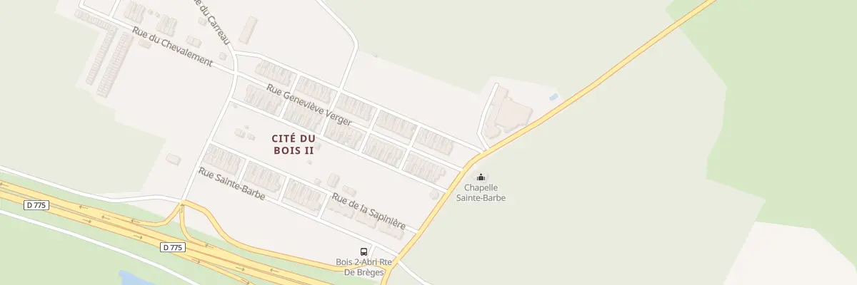 Plan du 43 Rue Geneviève Verger à Segré-en-Anjou Bleu