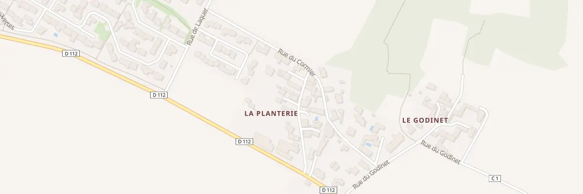 Plan du 11 Rue de la Planterie à Aigrefeuille-d’Aunis