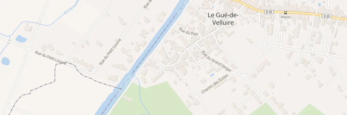 Plan du 26 Rue du chereau au Gué-de-Velluire
