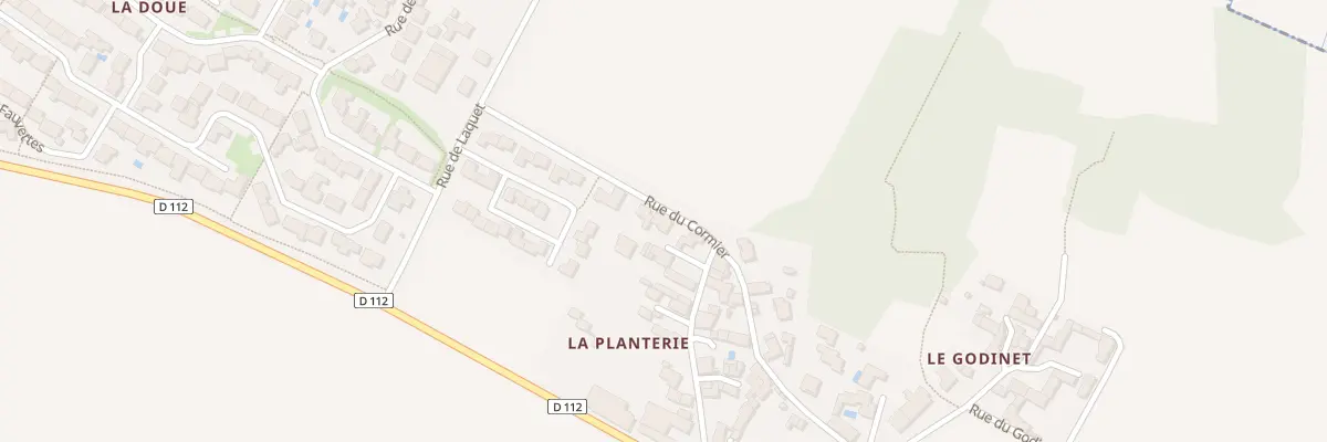 Plan du 22 Rue du Cormier à Aigrefeuille-d’Aunis