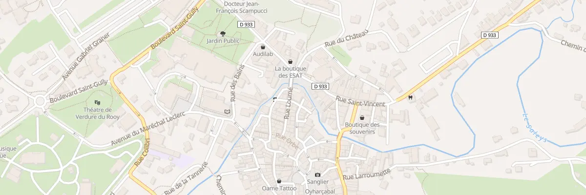Plan du 4 Rue Loumé à Salies-de-Béarn