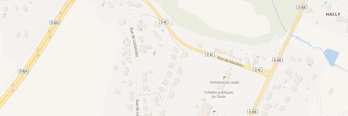Plan du 205 Rue Jean Rostand à Pontonx-sur-l’Adour