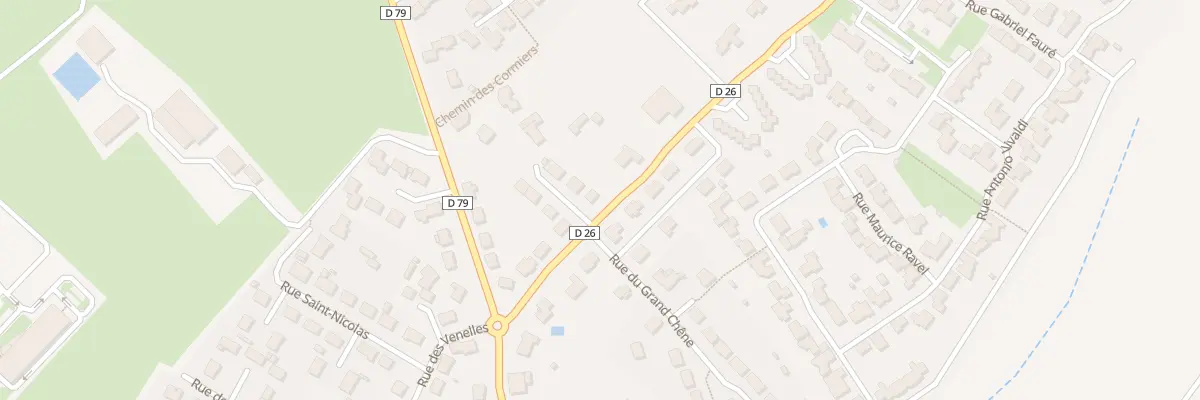 Plan du 8 Rue du mont mercure au Boupère
