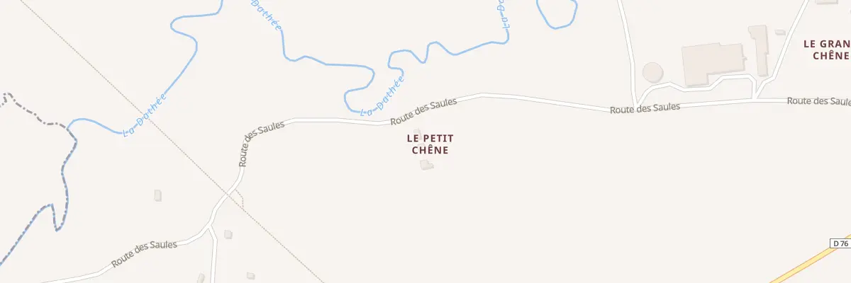Plan du 689 Rte des Saules - Saint Germain à Vire Normandie