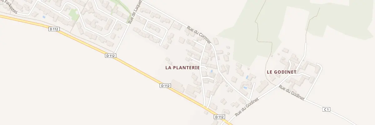 Plan du 9 Rue de la Planterie à Aigrefeuille-d’Aunis