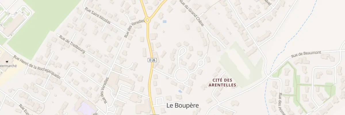 Plan du 4 Cité de la potée au Boupère