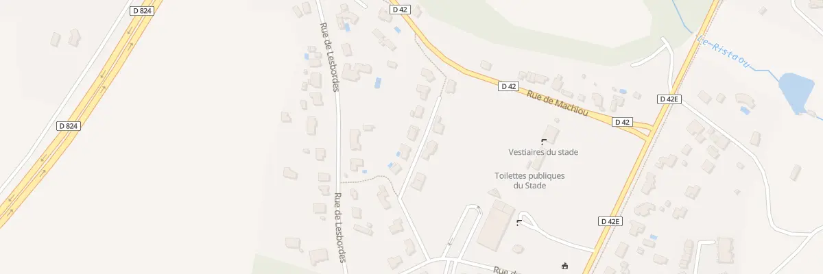 Plan du 165 Rue Jean Rostand à Pontonx-sur-l’Adour