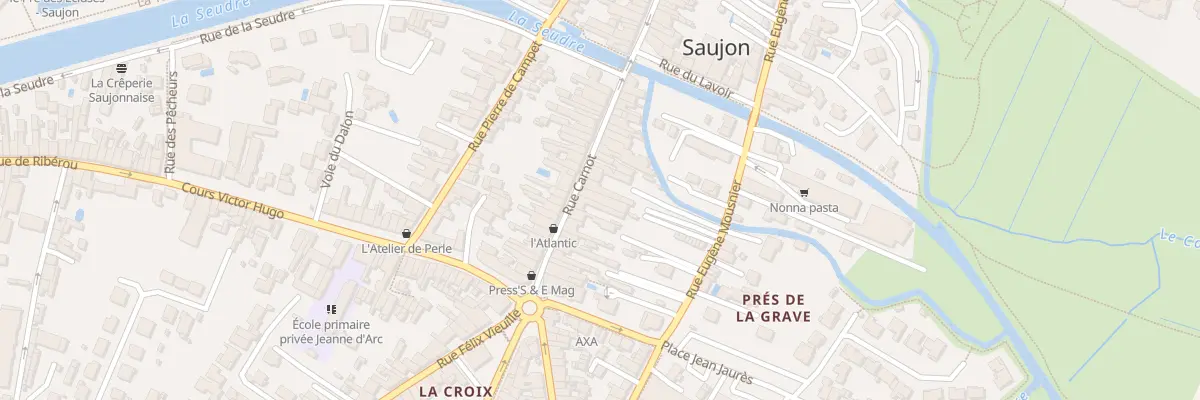 Plan du 67 Rue Carnot à Saujon