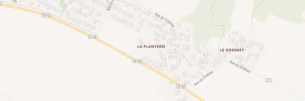 Plan du 7 Rue de la Planterie à Aigrefeuille-d’Aunis