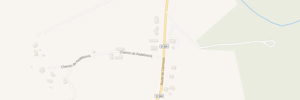 Plan du 46 Che de Pédeboscq à Sort-en-Chalosse