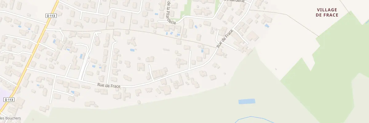 Plan du 25 Rue de Frace à Aigrefeuille-d’Aunis