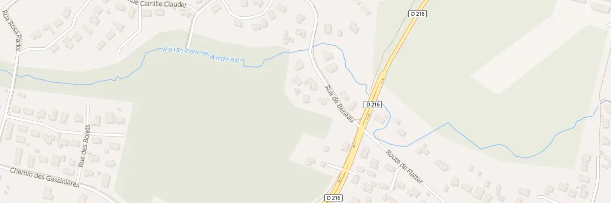 Plan du 50 Rue de Beneau à Mios