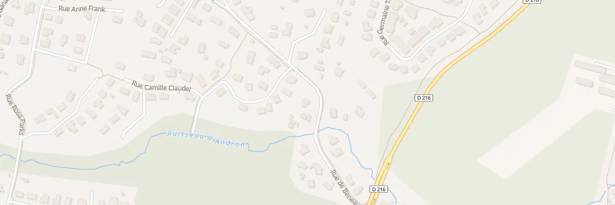 Plan du 46 Rue de Beneau à Mios
