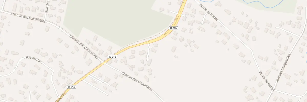 Plan du 66 Rue des Navarries à Mios