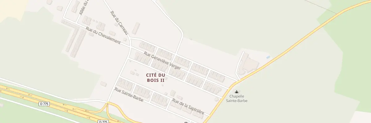 Plan du 30 Rue Geneviève Verger à Segré-en-Anjou Bleu