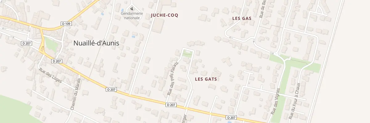 Plan du 7 Rue des Pres Fleuris à Nuaillé-d’Aunis