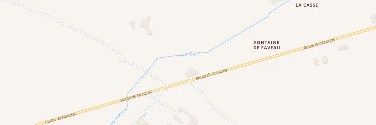 Plan du 5474B Rte de Nancras au Gua