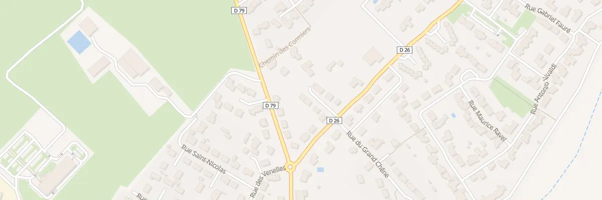Plan du 6 Rue de la coussotte au Boupère
