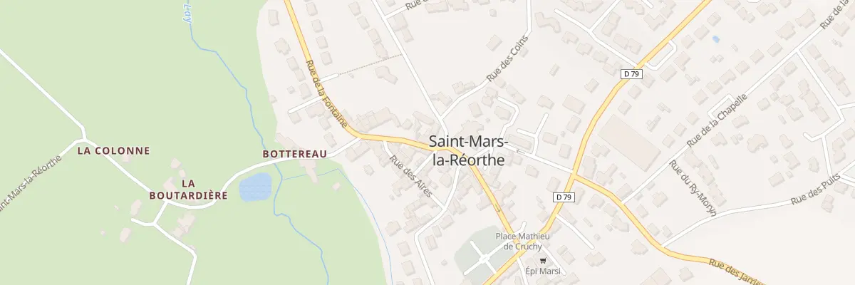 Plan du 5 Pl de l’Église à Saint-Mars-la-Réorthe