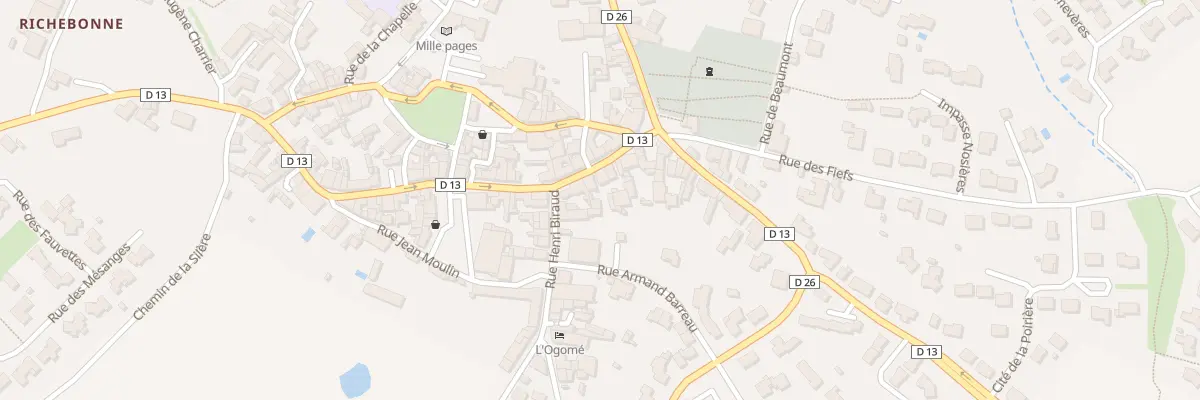Plan du 12B Rue général de gaulle au Boupère