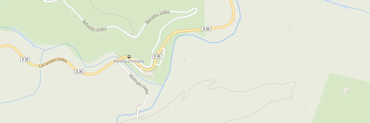 Plan du 5120 Algorry à Larrau