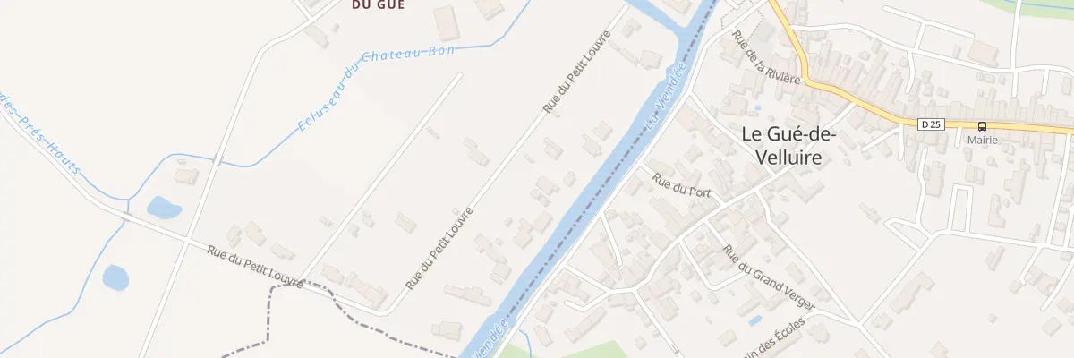 Plan du 32T Rue du petit louvre à La Taillée