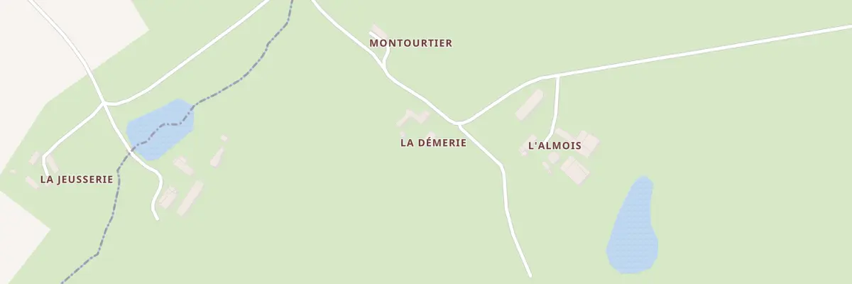 Plan du 2 La Demerie à Levaré