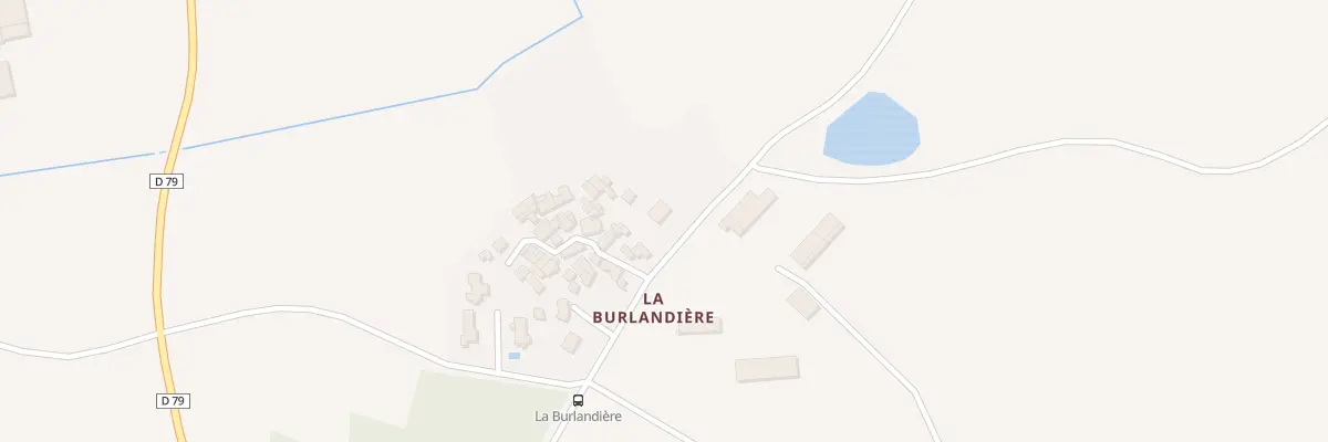 Plan du 158 La Burlandière à Sèvremont