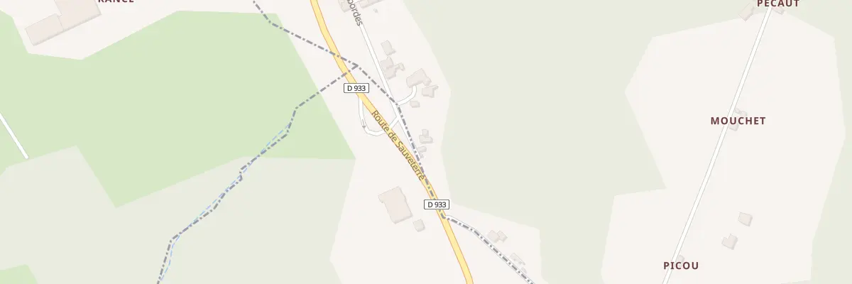 Plan du 4 Imp Lasbordes à Salies-de-Béarn