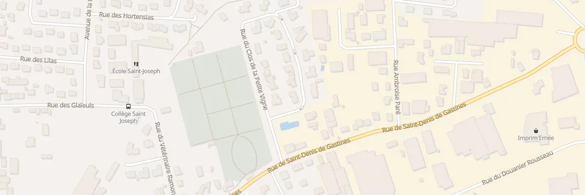 Plan du 3 Clos de la Petite Vigne à Ernée