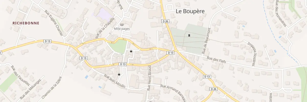 Plan du 2 Rue de verdun au Boupère