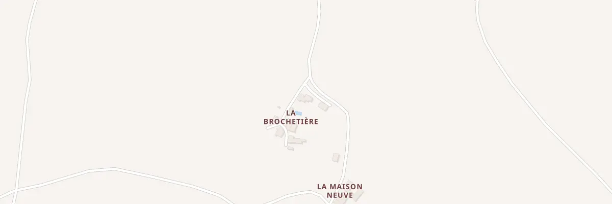 Plan du 1 La Brochetière au Boupère