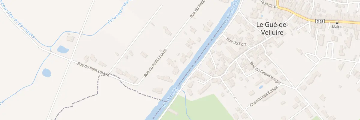 Plan du 30 Rue du petit louvre à La Taillée