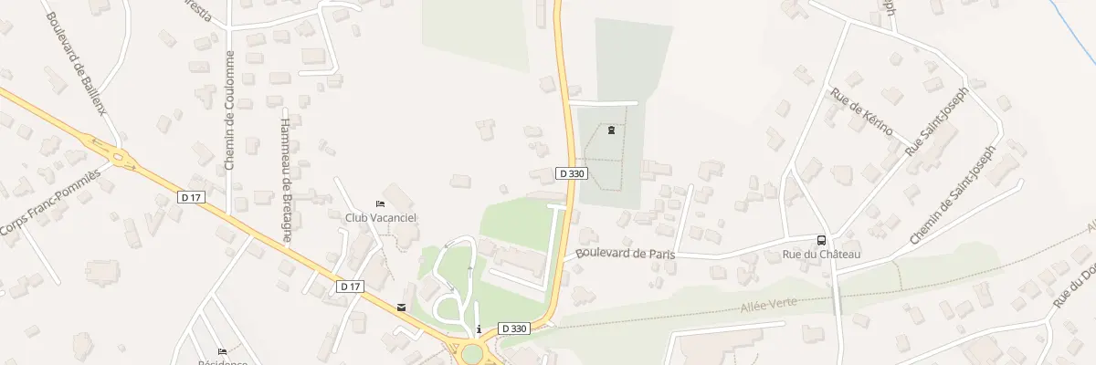 Plan du 3 Av de la Trinité à Salies-de-Béarn