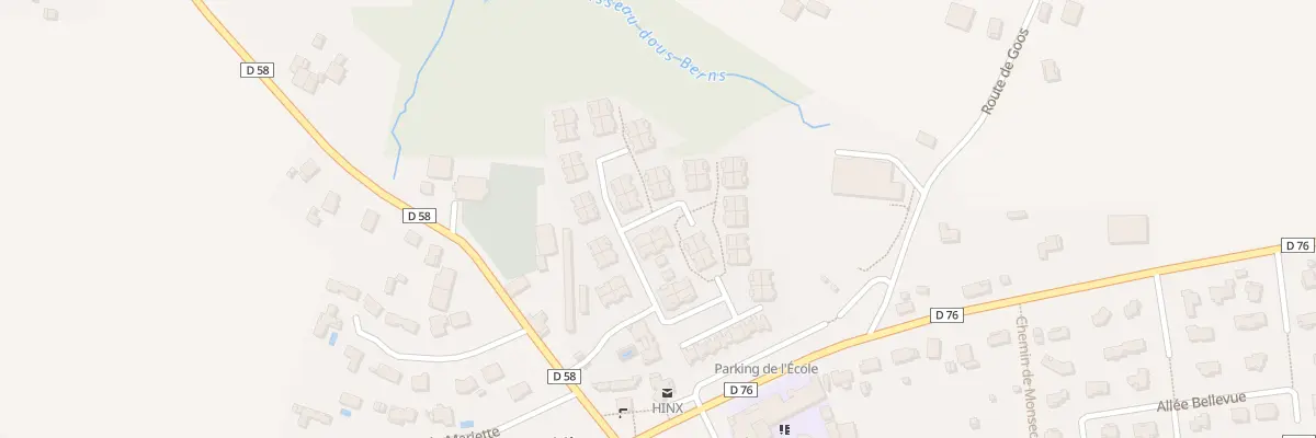 Plan du 130 Rte du Port à Hinx