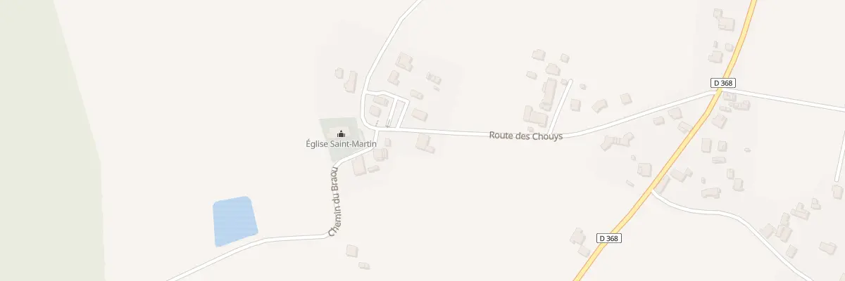 Plan du 381 Rte des Chouys à Préchacq-les-Bains