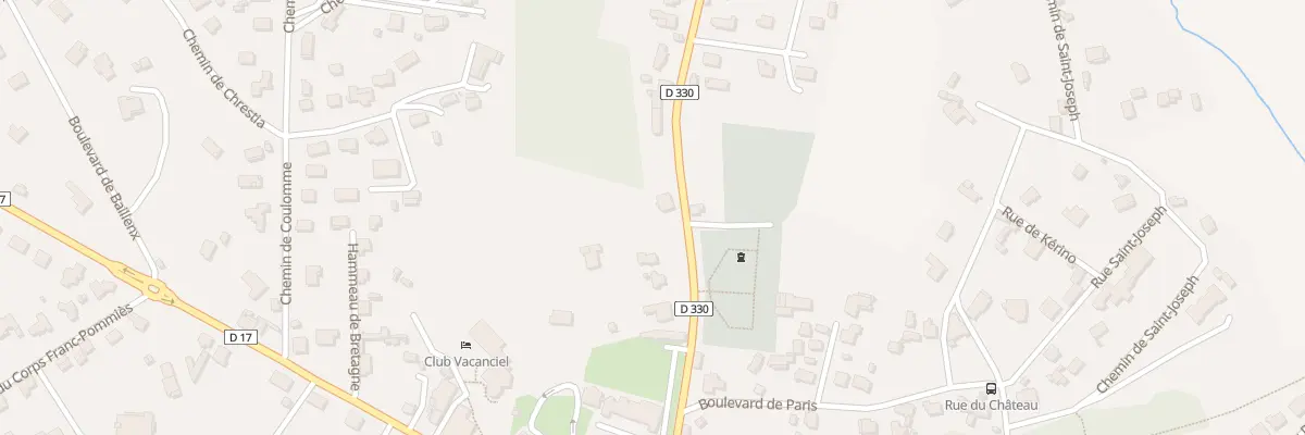 Plan du 11 Av de la Trinité à Salies-de-Béarn