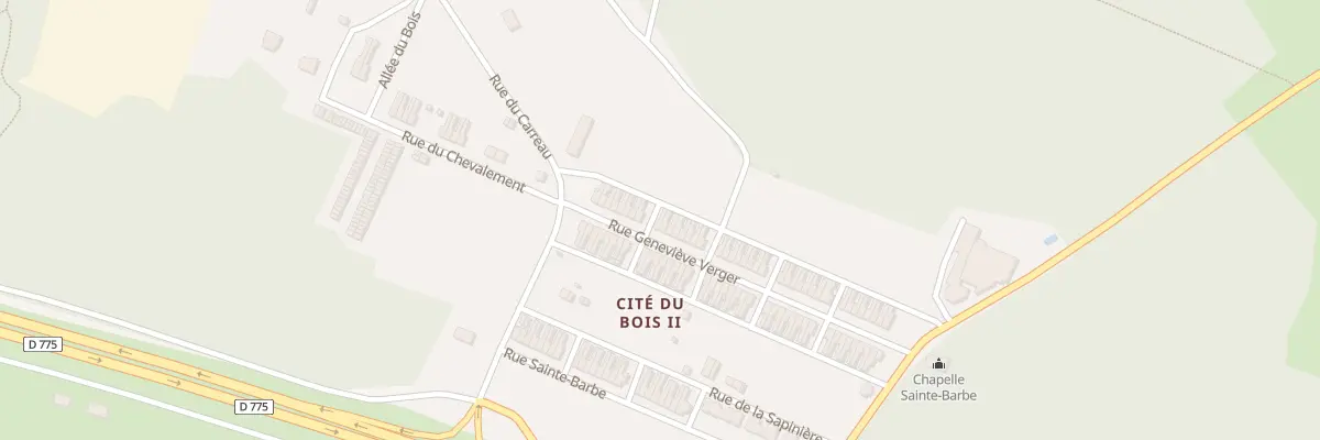 Plan du 17 Rue Geneviève Verger à Segré-en-Anjou Bleu