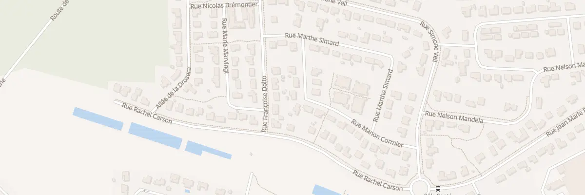 Plan du 25 Rue Manon Cormier à Mios