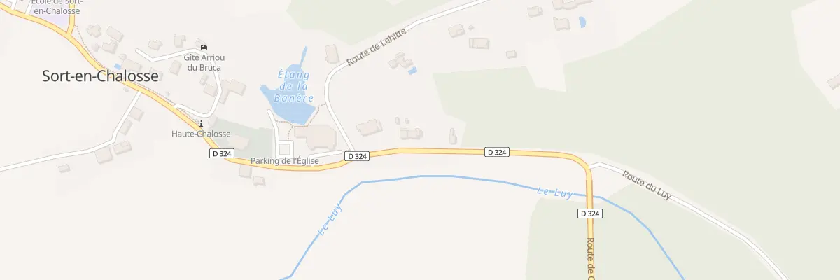 Plan du 329 Rte du Moulin à Sort-en-Chalosse