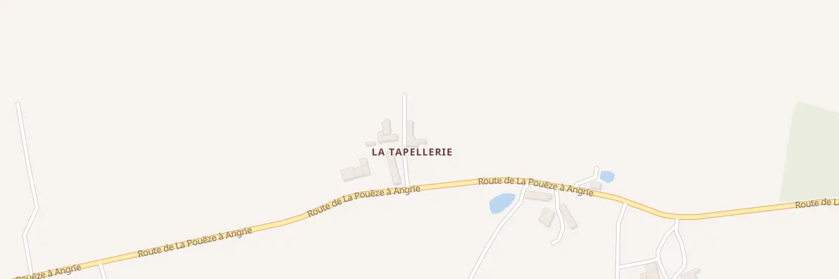Plan du 5080 La Tapellerie à Angrie
