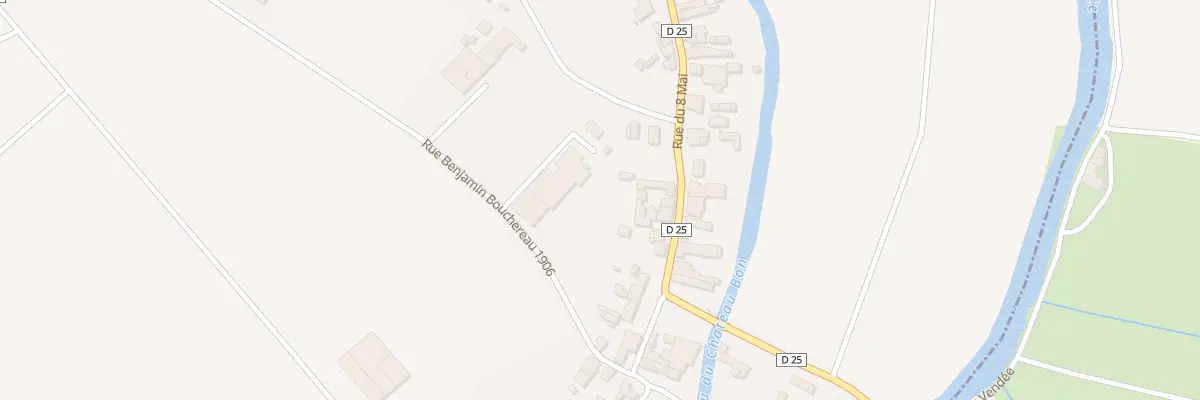 Plan du 28 Rue Benjamin Bouchereau 1906 à La Taillée