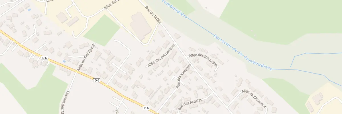 Plan du 3 All des Primevères à Ingrandes-le-Fresne-sur-Loire