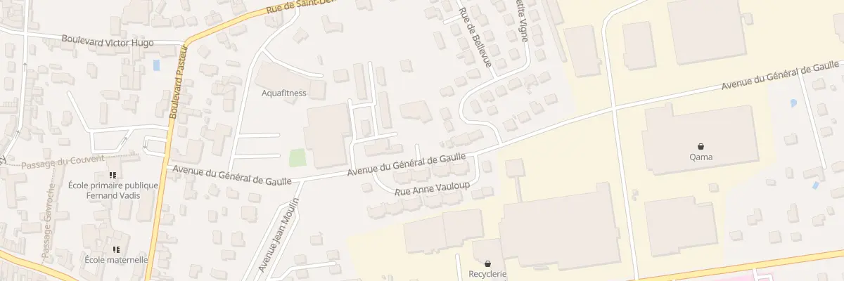 Plan du 15 Av du Général de Gaulle à Ernée
