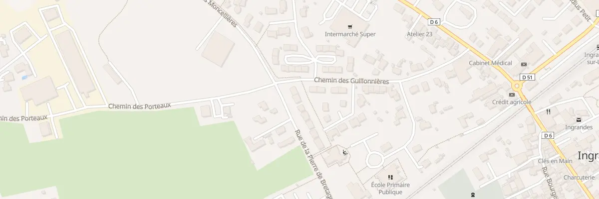 Plan du 12 Chem des Moncellieres Ingrandes à Ingrandes-le-Fresne-sur-Loire