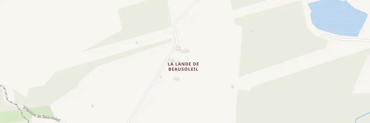 Plan du 5181 La Lande de Beau Soleil à Saint-Clément-Rancoudray