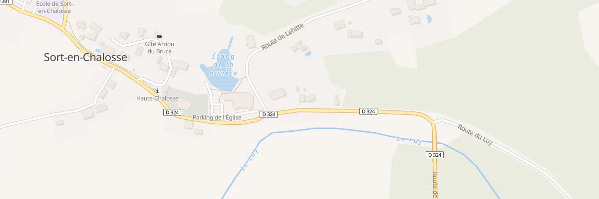 Plan du 303 Rte du Moulin à Sort-en-Chalosse