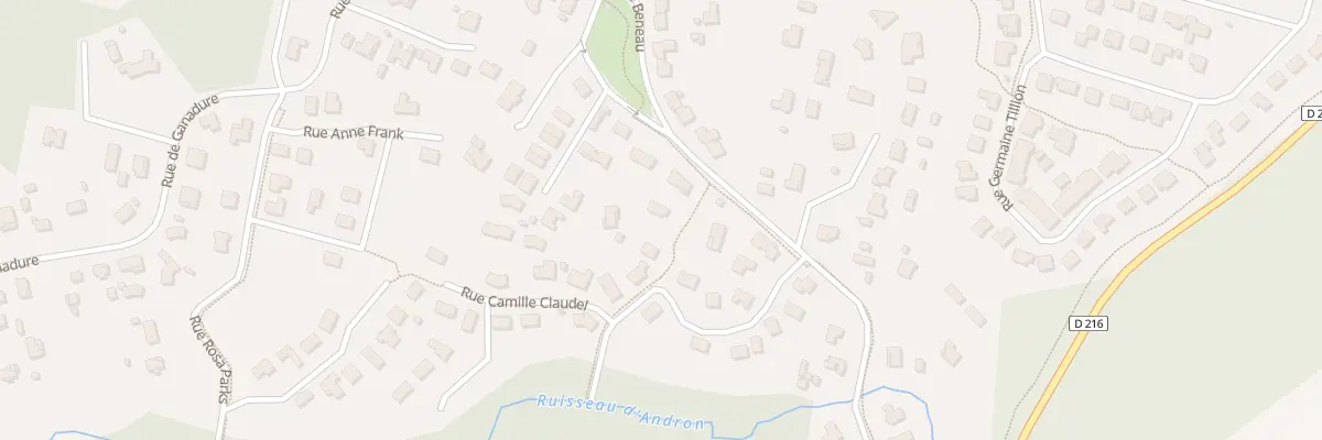 Plan du 38B Rue de Beneau à Mios