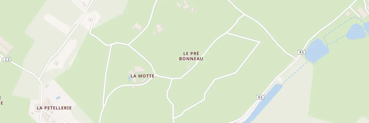 Plan du 5129 Le Pre Bonneau à La Caillère-Saint-Hilaire